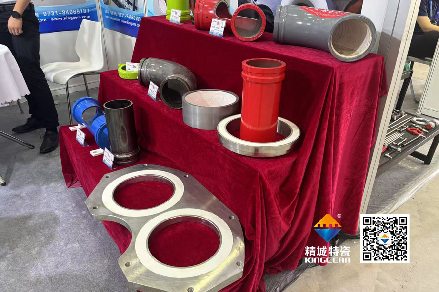 威廉希尔特瓷亮相2025长沙国际工程机械展览会