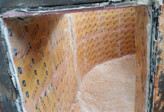 威廉希尔耐磨陶瓷在蓝天陶瓷质料加工厂旋风筒的应用_威廉希尔特瓷